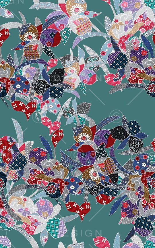 几何印花华亿平台图片