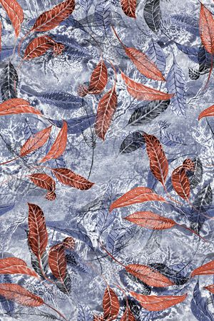 笔触印花华亿平台图片