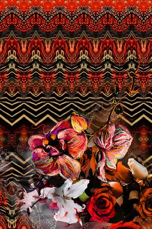 定位花印花华亿平台图片