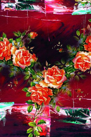 定位花印花华亿平台图片