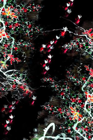 定位花印花华亿平台图片