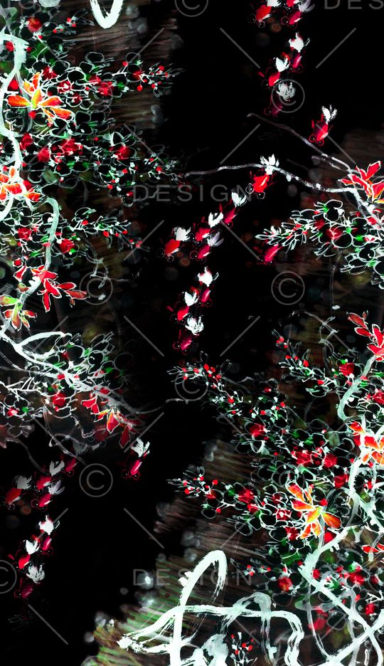 定位花印花华亿平台图片