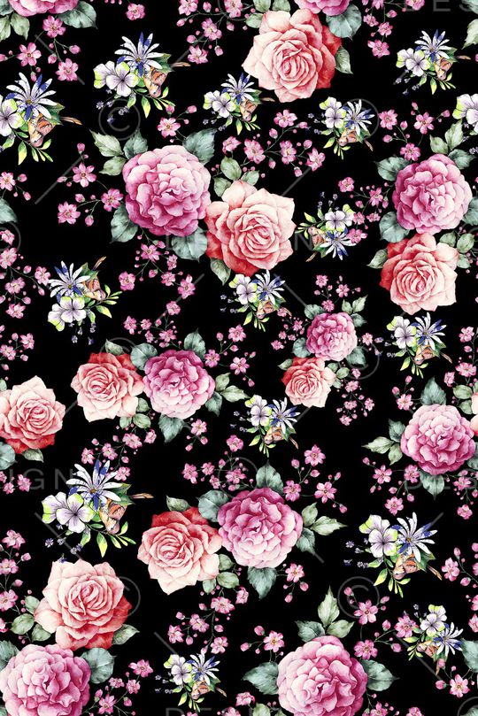 牡丹印花华亿平台图片