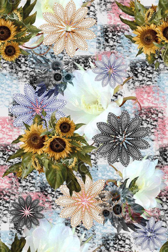 大牌风印花华亿平台图片