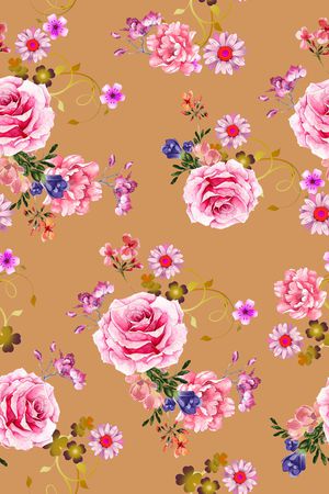 手绘印花华亿平台图片