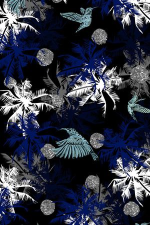 抽象印花华亿平台图片