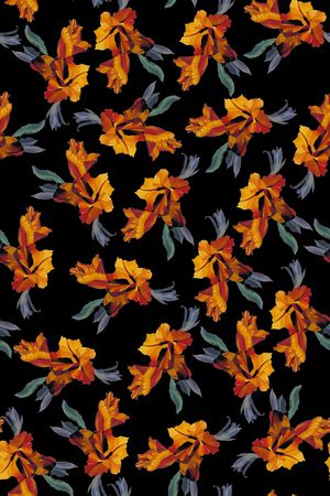 复古印花华亿平台图片