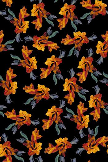 复古印花华亿平台图片