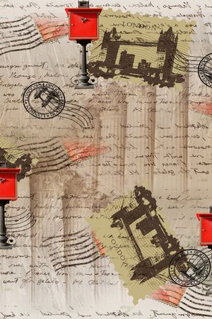 复古印花华亿平台图片