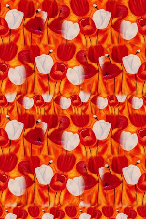 抽象印花华亿平台图片