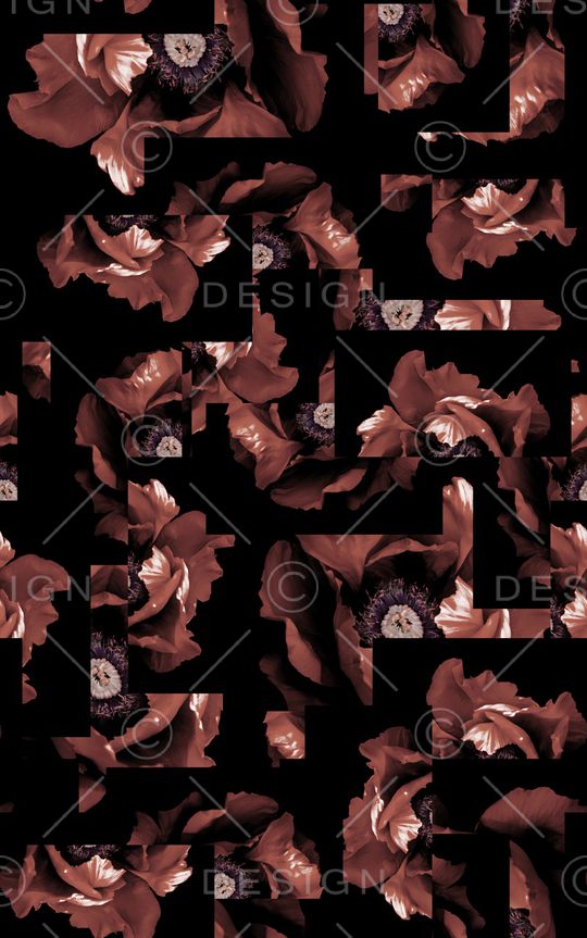 复古印花华亿平台图片