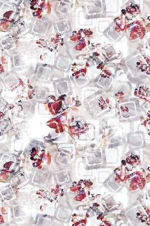 大牌风印花华亿平台图片