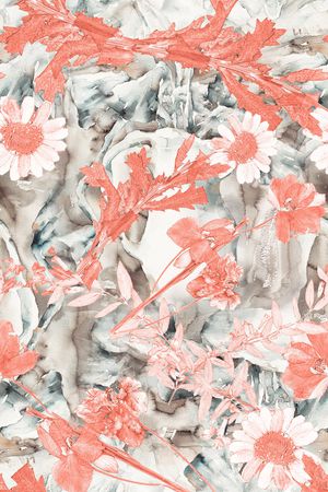 手绘印花华亿平台图片