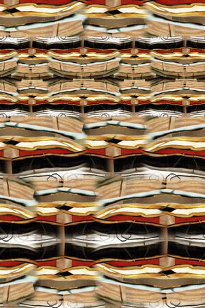 线条印花华亿平台图片