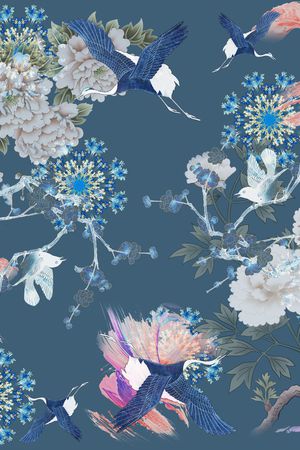 笔触印花华亿平台图片