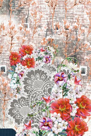 定位花印花华亿平台图片