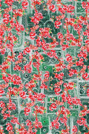 棉麻印花华亿平台图片