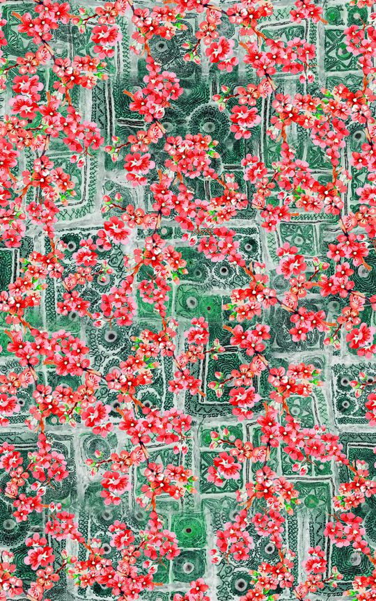 棉麻印花华亿平台图片