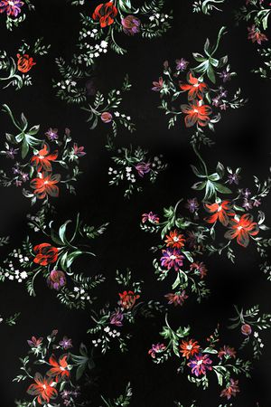 小碎花印花华亿平台图片