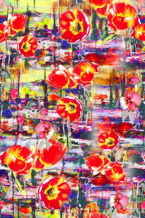 棉麻印花华亿平台图片