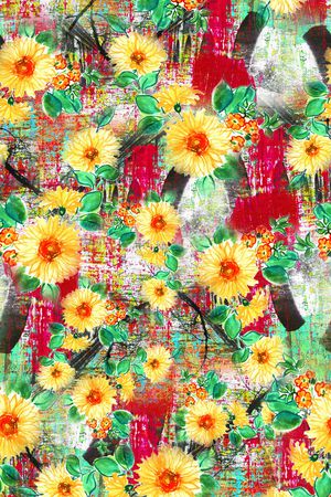 棉麻印花华亿平台图片