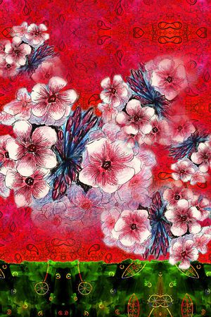 肌理印花华亿平台图片