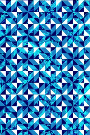 几何印花华亿平台图片