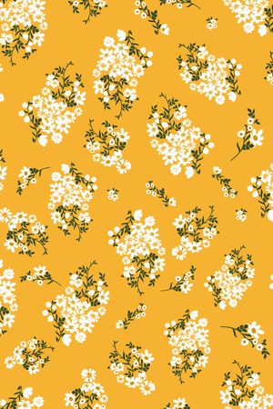 小碎花印花华亿平台图片