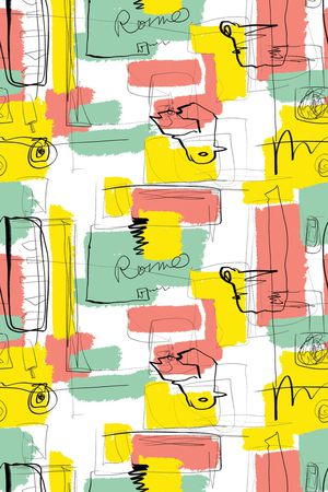 几何印花华亿平台图片