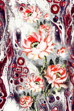 肌理印花华亿平台图片