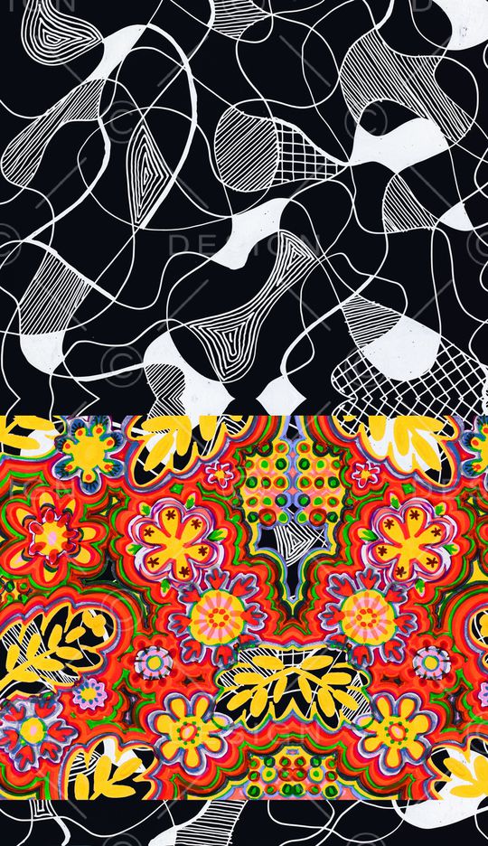 定位花印花华亿平台图片