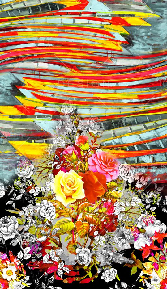 肌理印花华亿平台图片