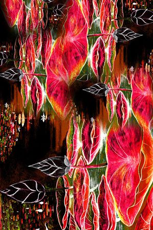 肌理印花华亿平台图片