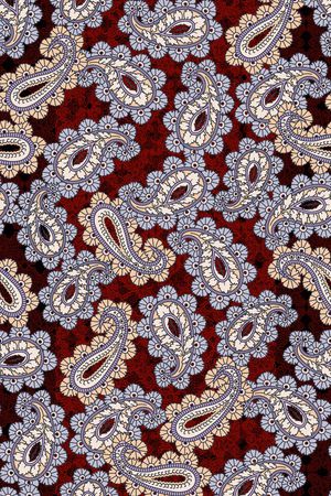 佩斯利印花华亿平台图片