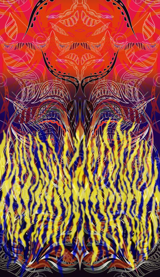 定位花印花华亿平台图片