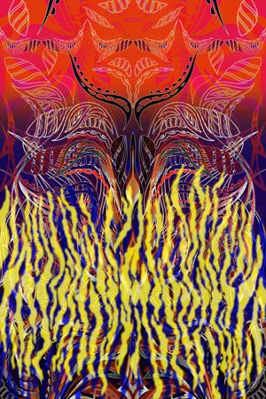 定位花印花华亿平台图片