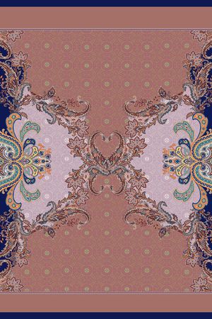 佩斯利印花华亿平台图片