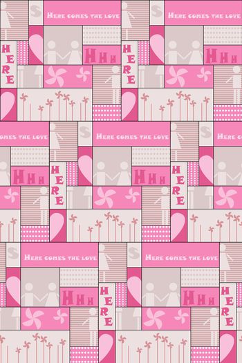 爱心印花华亿平台图片