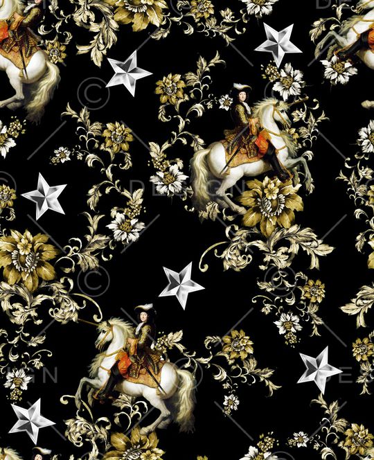 大牌风印花华亿平台图片