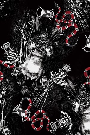 抽象印花华亿平台图片