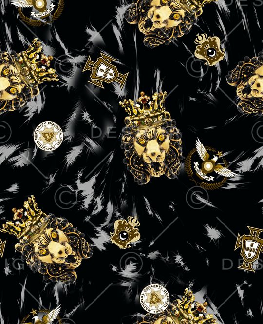 抽象印花华亿平台图片