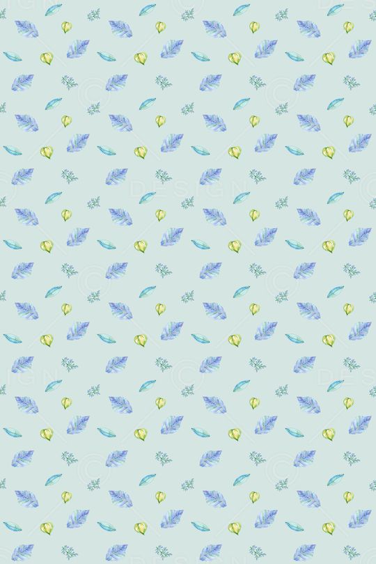 绿植树叶印花华亿平台图片