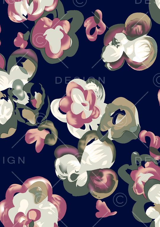 抽象印花华亿平台图片