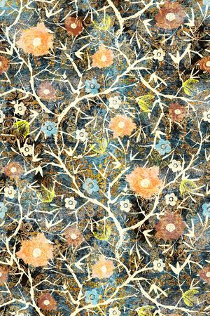 复古印花华亿平台图片