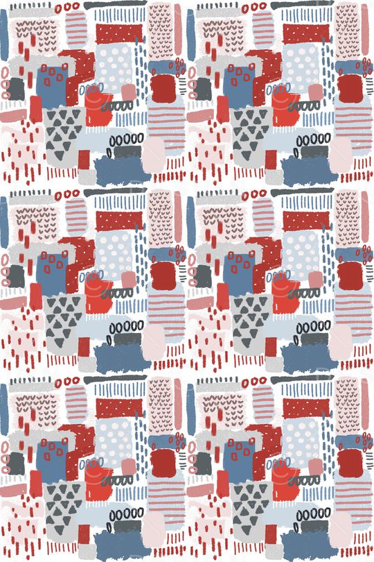 抽象印花华亿平台图片