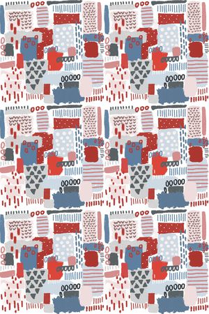 抽象印花华亿平台图片