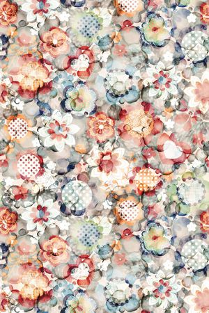 复古印花华亿平台图片