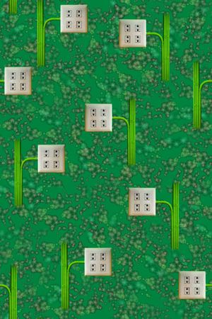 抽象印花华亿平台图片