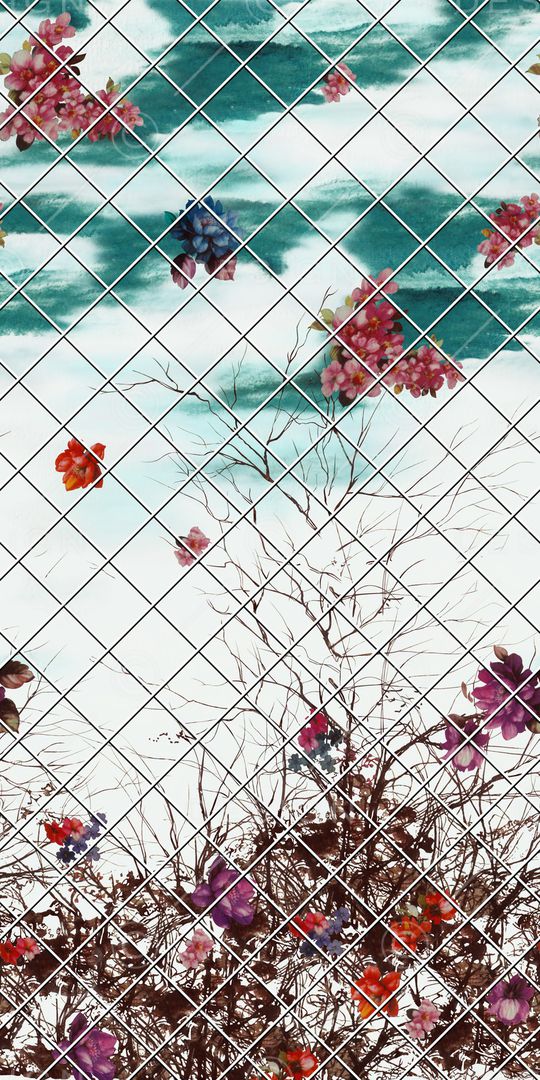 定位花印花华亿平台图片