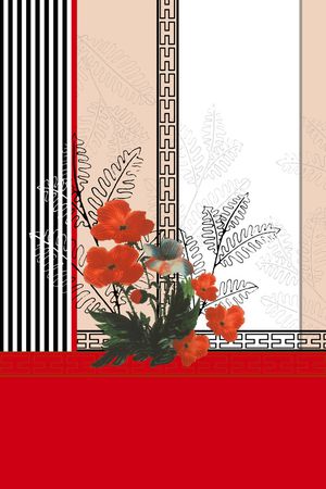 定位花印花华亿平台图片